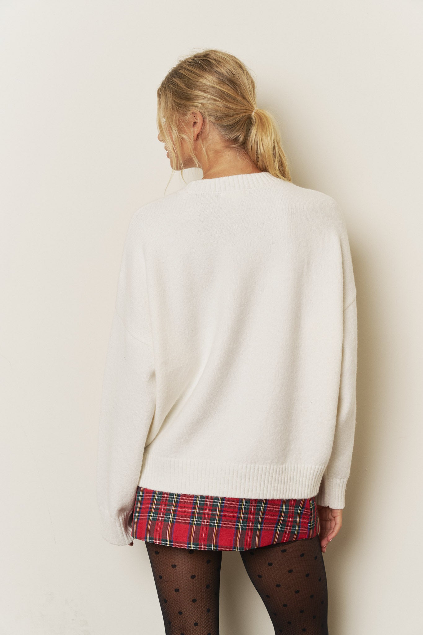 FA LA LA CHRISTMAS CREW NECK SWEATER (PRE-ORDER)
