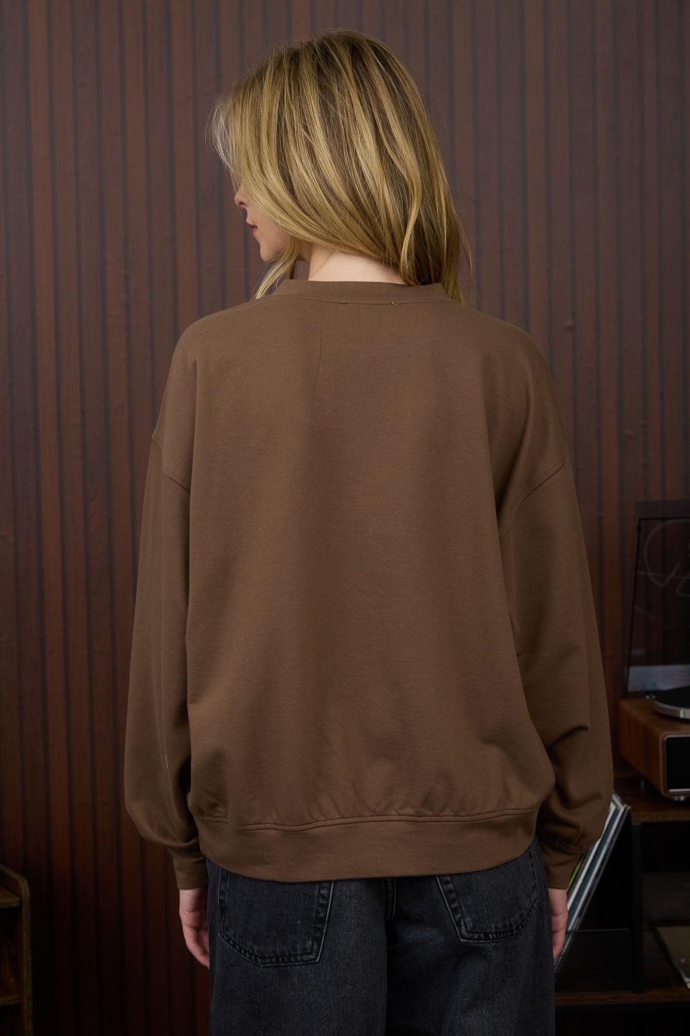 1987 VARSITY NUMBER LONG SLEEVE KNIT TOP