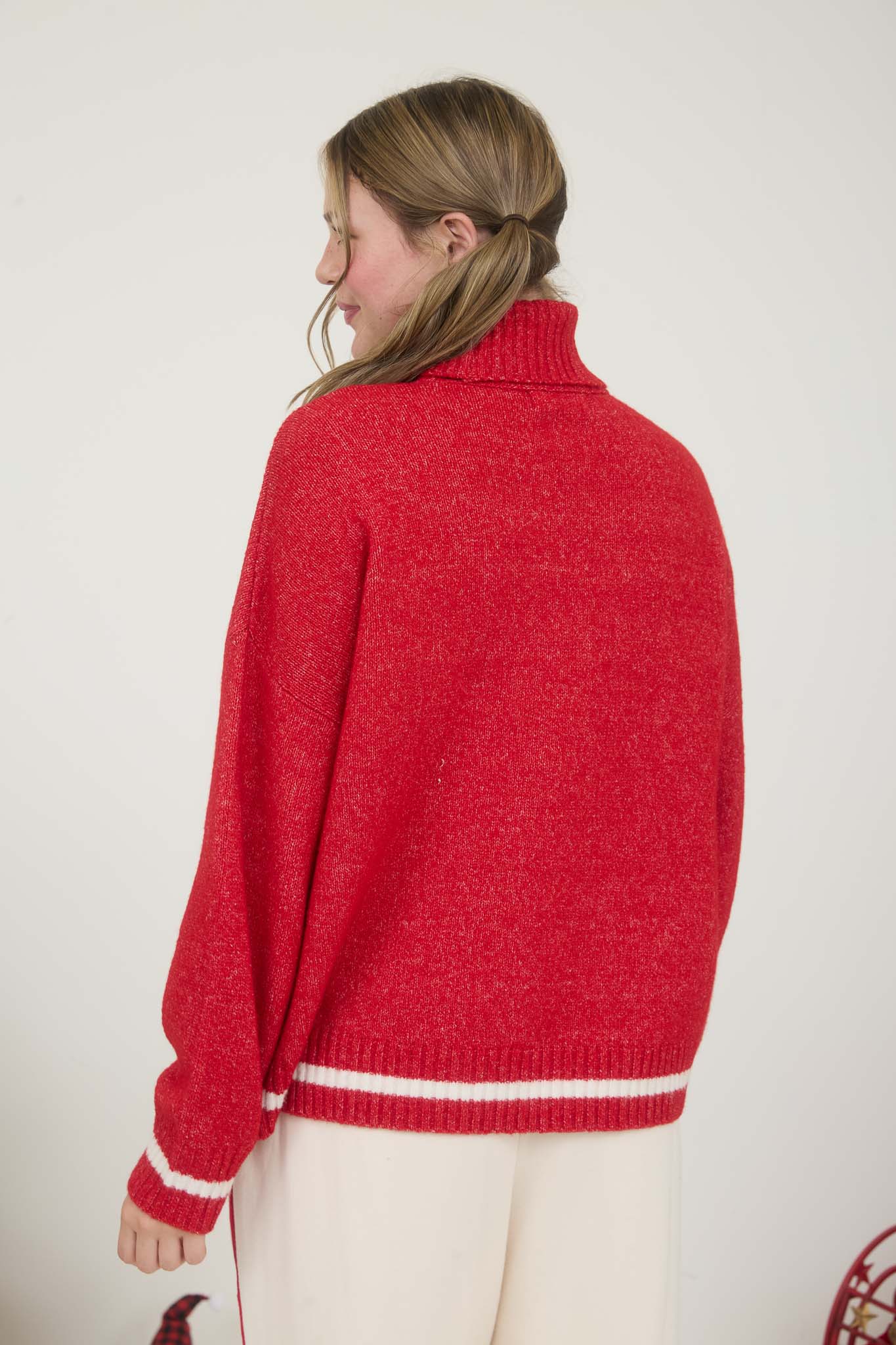 APRÈS TURTLENECK LONG SLEEVE KNIT PULLOVER
