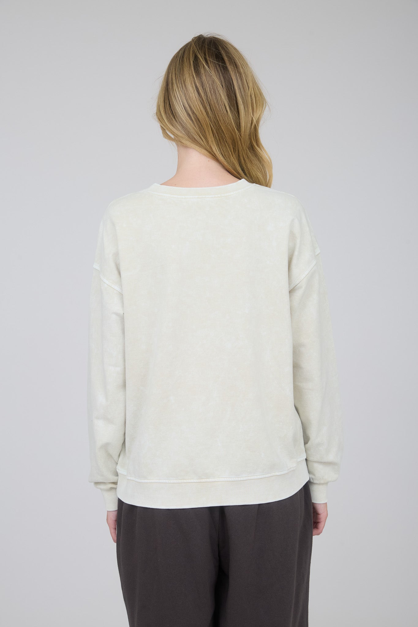 WILD WEST GRAPHIC LONG SLEEVE KNIT TOP