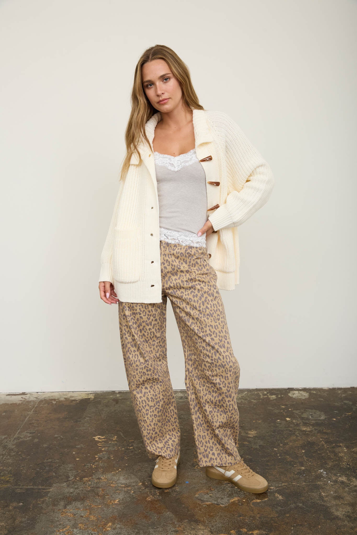 LEOPARD PRINT JEANS (PRE-ORDER)