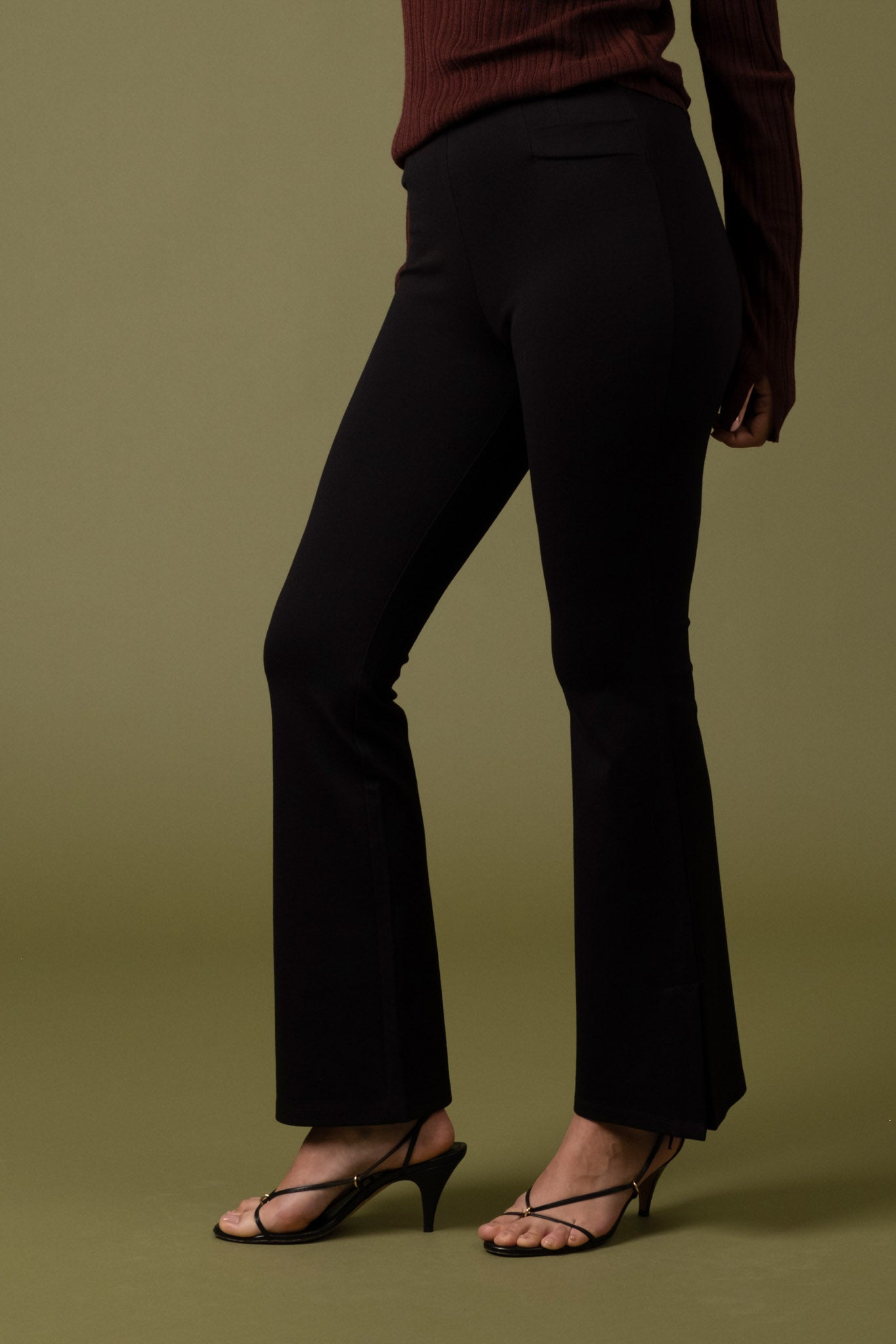 HIGH WAIST STRAIGHT LEG PANTS