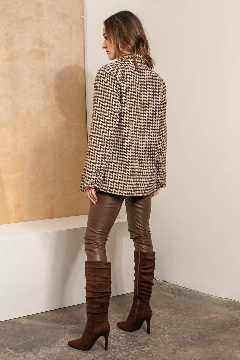 HOUNDSTOOTH JACKET
