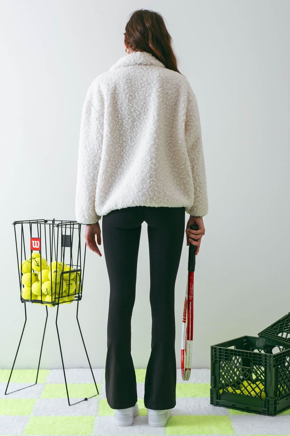 TOGGLE BUTTON SHERPA JACKET
