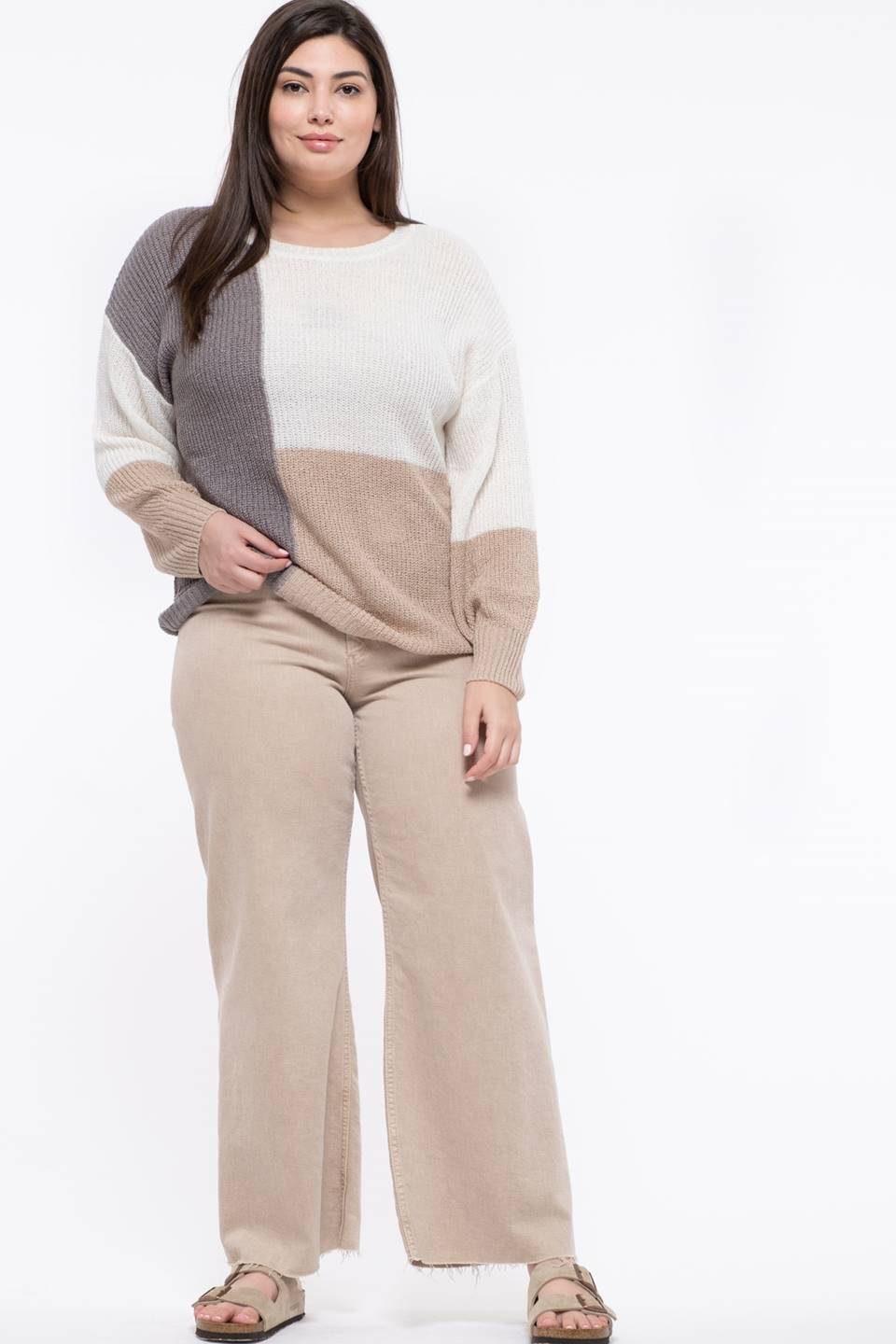 JERSEY DE PUNTO COLORBLOCK PLUS