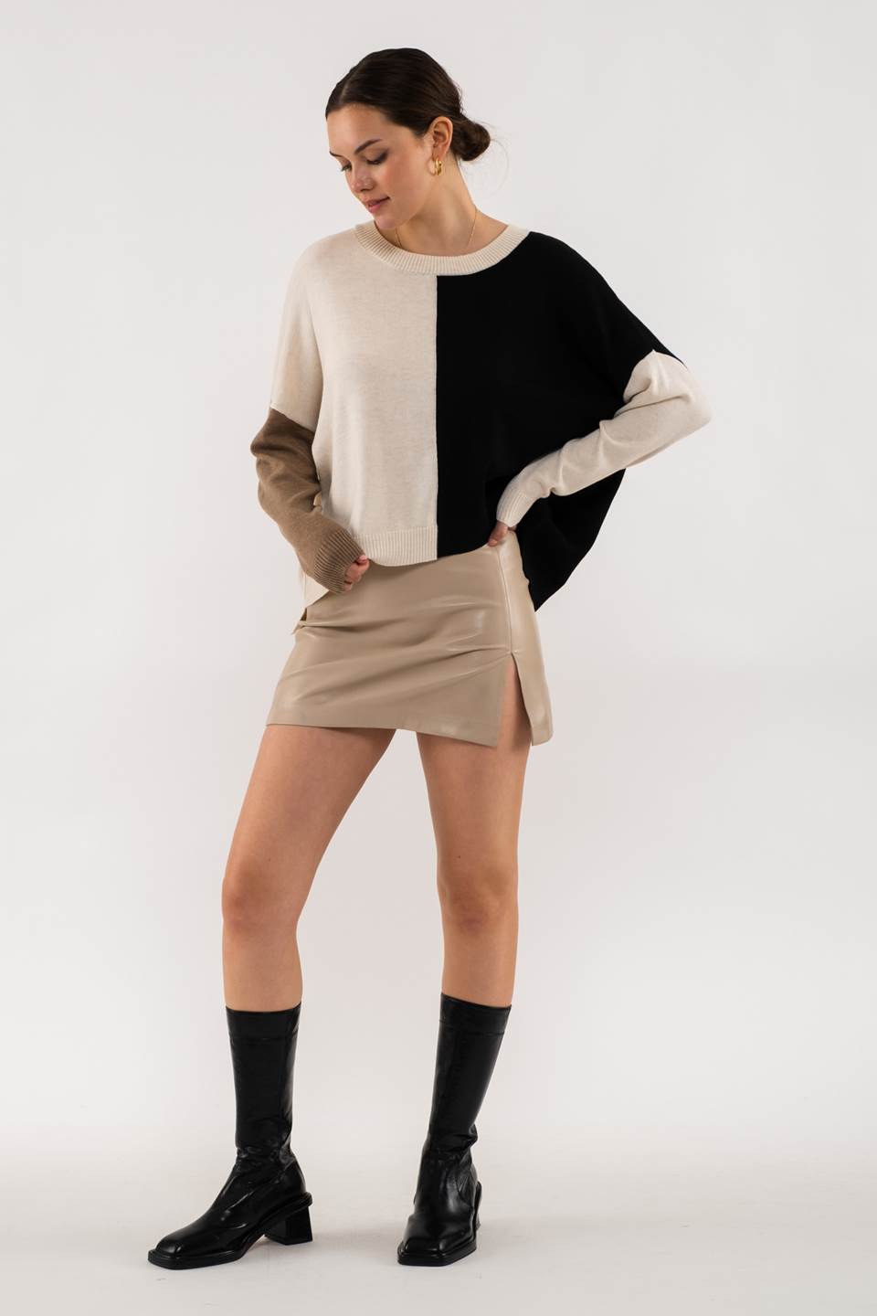 JERSEY RELAJADO COLORBLOCK